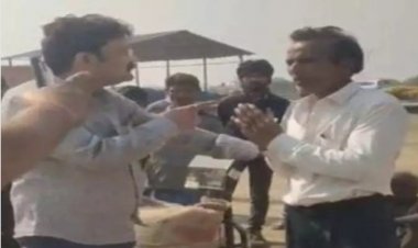 छत्तीसगढ़ के रायगढ़ में धान खरीदी केंद्र में  बवाल पूर्व कांग्रेस विधायक ने कर दी प्रभारी की पिटाई ,मामला थाने में दर्ज