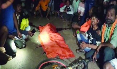 भिलाई में तेज रफ्तार हाइवा का कहर: स्कूली छात्रा को हाइवा ने रौंदा हुई मौत, सड़क पर शव रखकर चार घंटे तक गुस्साई भीड़ ने किया प्रदर्शन