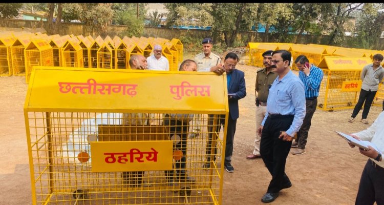 अंतरविभागीय लीड एजेन्सी के अध्यक्ष एवं अतिरिक्त पुलिस अधीक्षक यातायात/ प्रोटोकॉल रायपुर के द्वारा दुर्ग जिले के ब्लैक स्पॉट स्थल का आकस्मिक निरीक्षण किया गया