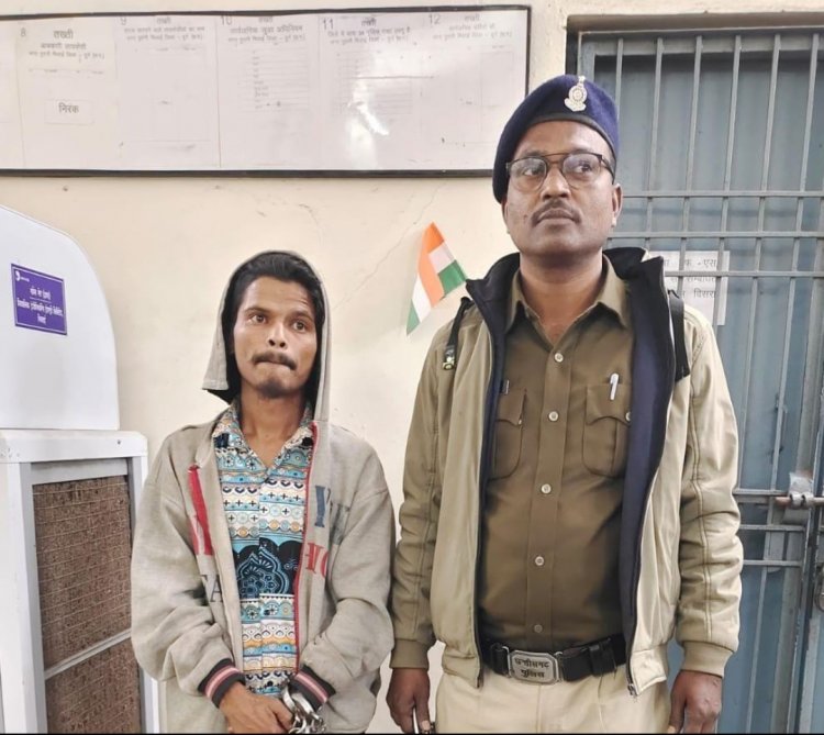 पुरानी भिलाई क्षेत्र के टू-वेल्यू, बाबा स्वीट्स, कपड़ा दुकान में चोरी करने बाला आरोपी गिरफ्तार