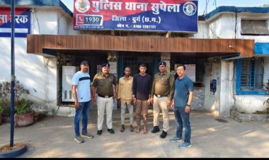 भिलाई के टी.वी.एस शो रूम में गंडासा लहरा कर फैला रहे थे दहशत , 2 बदमाश 2 अपचारी बालक गिरफ्तार