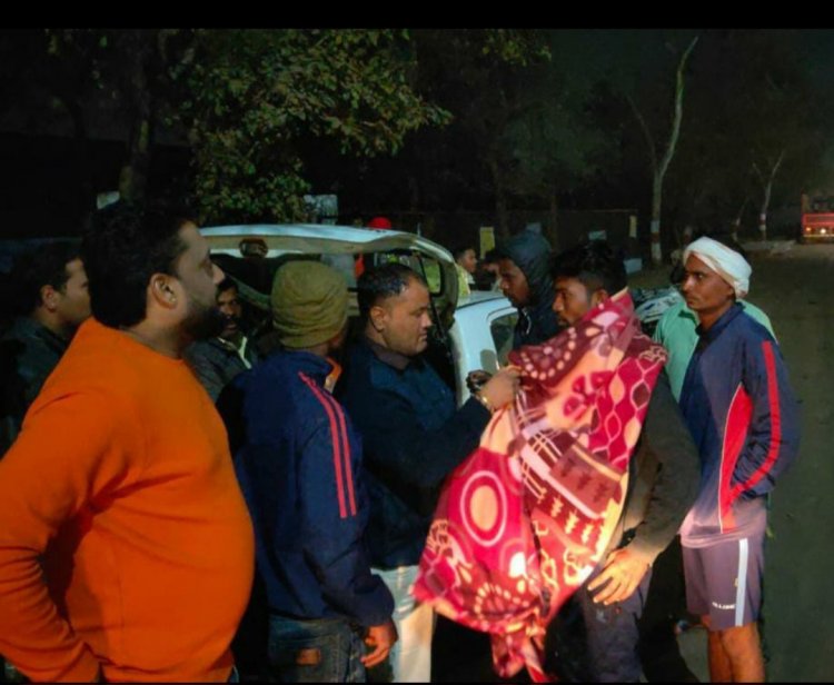 पीड़ित मानवता एवं गौमाता की सेवा हमारा धर्म - जन समर्पण सेवा संस्था, दुर्ग,दान-पुण्य के सबसे बड़े पर्व मकर सक्रांति पर सेवा कार्य