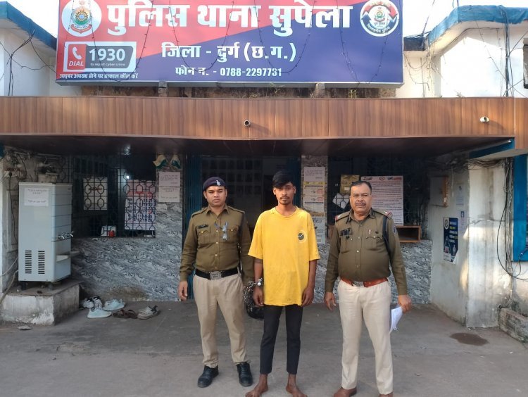 बारात में डांस करते समय धक्का लगने पर कटर मारकर हत्या का प्रयास करने वाला आरोपी टकला गिरफ्तार
