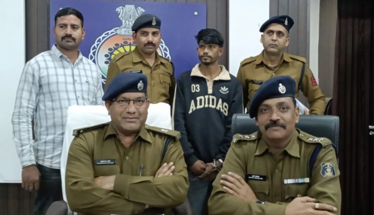 हत्या के फरार आरोपी गिरफ्तार,मामुली झगड़ा को सुलह करने की बात लेकर किया हत्या एक आरोपी अपने तीन अपचारी बालक मित्र के साथ मिलकर दिया था घटना को अंजाम