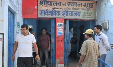 दुर्ग जिले का एकलौता डबल डेकर सुलभ शौचालय निगम भिलाई में