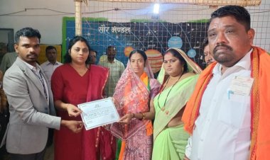 नगर निगम भिलाई चरोदा उपचुनाव में वार्ड नं 32 देवबलौदा बस्ती के भाजपा के प्रत्याशी ने जीत दर्ज की