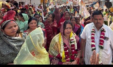 दुर्ग वार्ड 36 गंजपारा से 214  वोट से  प्रतिभा सुरेश गुप्ता चुनाव जीती..