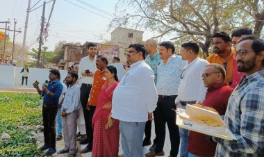 विधायक गजेन्द्र यादव की पहल- दुर्ग पहुंचा पोंड क्लीनर मशीन,तालाब एवं नदी नालो से जलकुम्भी की समस्या से निजात मिलेगी