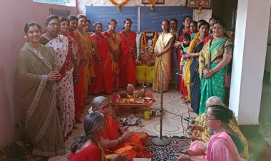 श्री गजानन महाराज प्रगट उत्सव श्री श्रद्धा सुमन साईबाबा मंदिर हाऊसिंग बोर्ड महिला मंडल के द्वारा हर्ष उल्हास के साथ मनाया गया