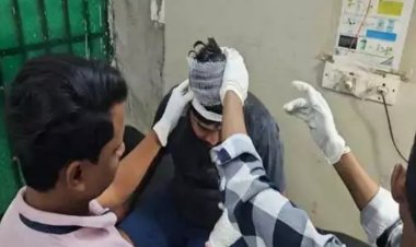 भिलाई में IDFC फर्स्ट बैंक के फाइनेंस डिपार्टमेंट के कुछ लोगों ने किस्त ना पटाने पर युवक पर किया जानलेवा हमला