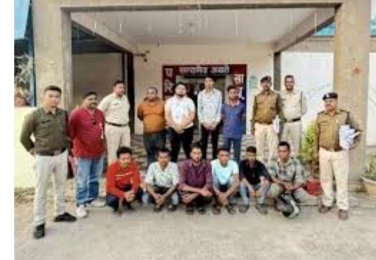 10 लड़कों ने किए 6 करोड़ के संदिग्ध लेनदेन, सभी अरेस्ट