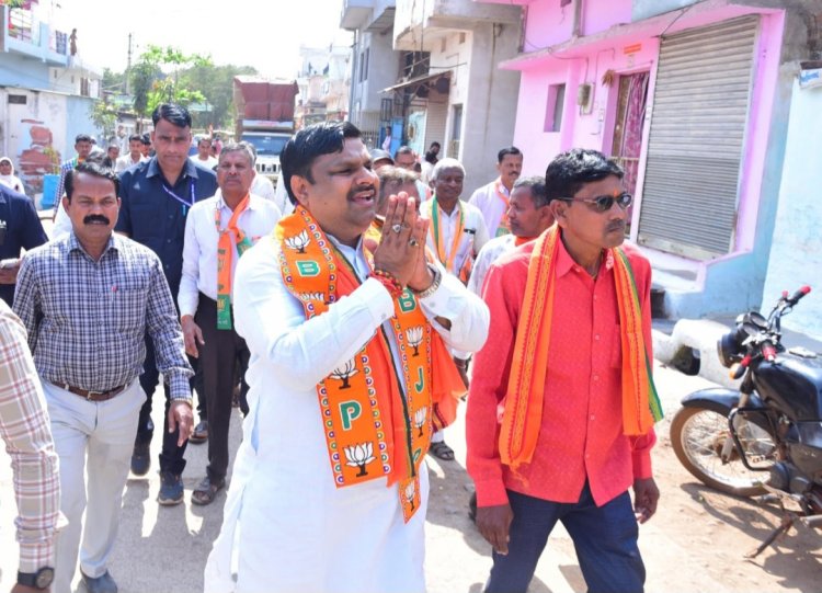 दुर्ग निगम में बन रही भाजपा सरकार - विधायक गजेन्द्र यादव,50 हजार मतों से महापौर और 40 से अधिक पार्षद जीतेंगे