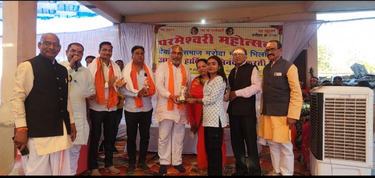 देवांगन समाज मेहनतकश समाज है,छत्तीसगढ़ के निर्माण व समृद्धि में देवांगन समाज का महत्वपूर्व योगदान है:विधायक ललित चंद्राकर