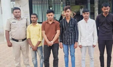 ऑनलाइन साइबर फ्रॉड के लिए फर्जी सिम कार्ड देने वाले 5 एजेंटों को पुलिस ने  किया गिरफ्तार