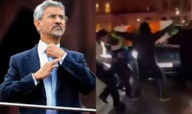 विदेश मंत्री जयशंकर पर लंदन में हमले की कोशिश, पुलिसवालों के सामने खालिस्तान समर्थकों ने फाड़ा तिरंगा