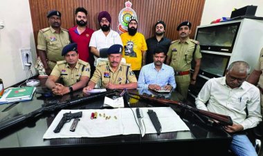 रायपुर में गर्लफ्रेंड को लेकर आपसी विवाद में चल गई गोली, पिता-पुत्र सहित चार लोग गिरफ्तार