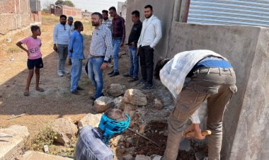 टैक्स जमा नहीं करने पर 5 घरों का नल कनेक्शन कटा,09 लोगों को अल्टीमेटम