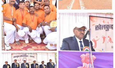 पुलिस महानिरीक्षक दुर्ग रेंज ने अंतर जिला पुलिस खेलकूद प्रतियोगिता-2025 का किया समापन