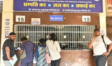 निगम भिलाई में मार्च महीना को देखते हुए संपत्ति कर जमा करने के लिए लोगों में भारी उत्साह  