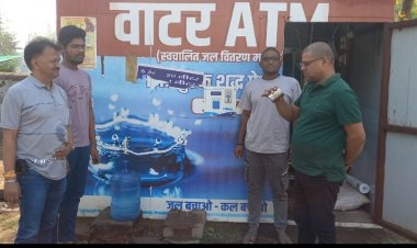गर्मी को देखते हुए वाटर एटीएम का संधारण कर शीध्र शुरू किया जायेगा