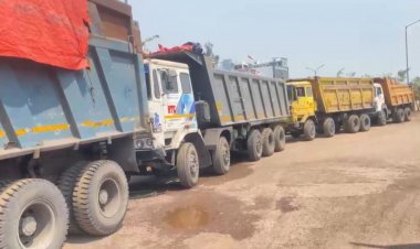 नंदिनी रोड मार्ग में प्रतिबंध समय में प्रवेश करने वाले भारी वाहनों पर की गई कार्यवाही