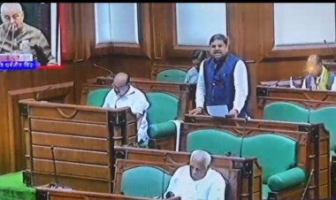 विधायक गजेन्द्र यादव ने कानून-व्यवस्था और तकनीकी सुरक्षा को लेकर सदन उठाई आवाज