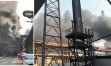 BSP में लगी भीषण आग, मचा हड़कंप