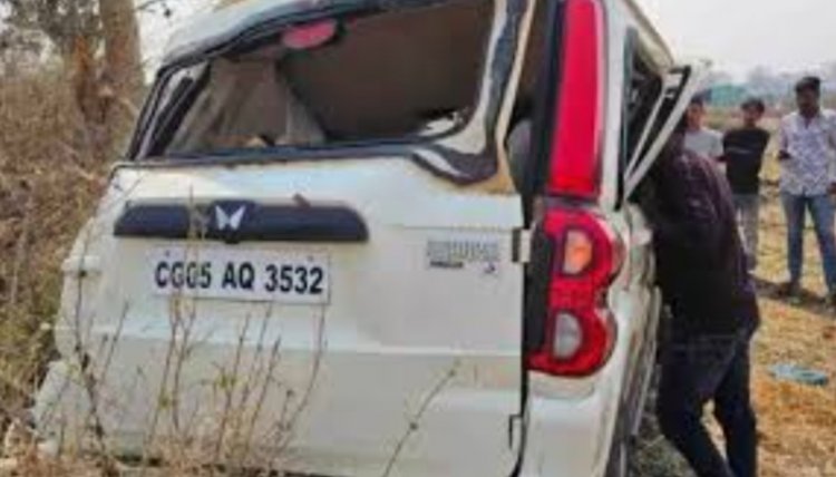 एएसपी के ड्राइवर की मौत, कार क्षतिग्रस्त