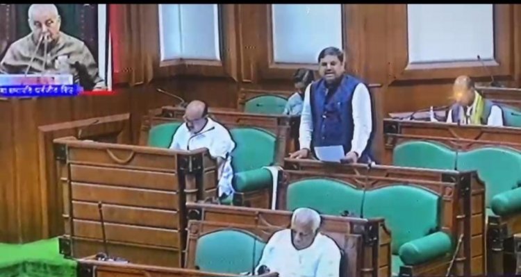 विधायक गजेन्द्र यादव ने कानून-व्यवस्था और तकनीकी सुरक्षा को लेकर सदन उठाई आवाज