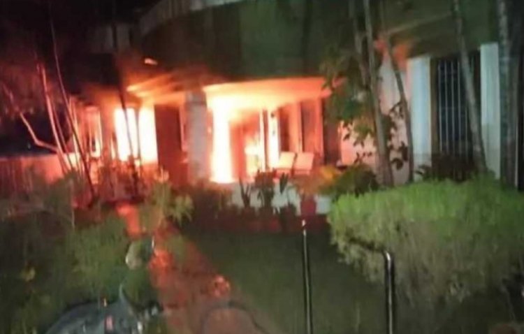 घर में लगी आग से जिंदा जले भिलाई स्टील प्लांट के डीजीएम के पिता