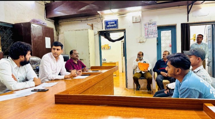 दुर्ग निगम आयुक्त सुमित अग्रवाल ने ली राजस्व विभाग की समीक्षा,31 मार्च 2025 तक टैक्स जमा नही करने वालो के विरुद्ध नल कनेक्शन काटने की कार्यवाही