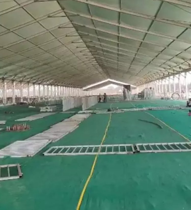 बिलासपुर में प्रधानमंत्री नरेन्द्र मोदी की 30 मार्च को होने वाली सभा की सुरक्षा के लिए SPG (स्पेशल प्रोटेक्शन ग्रुप) की टीम सभा स्थल पहुंची