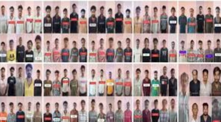 साइबर क्राइम पर पुलिस का कड़ा प्रहार: 101 म्यूल अकाउंट धारक गिरफ्तार, आरोपियों के खातों के 1.06 करोड़ होल्ड, 30 घंटे का ऑपरेशन, 200 से अधिक पुलिसकर्मी शामिल