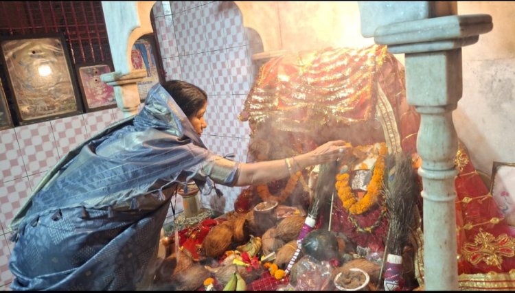 महापौर श्रीमती अलका बाघमार ने चैत्र नवरात्र पर शहरवासियों को दी बधाई शुभकामनाएं