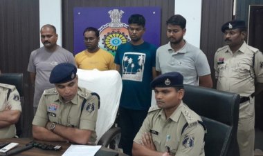 एनडीपीएस एक्ट में आरोपी धीरेन्द्र शर्मा, युवराज मेहता व आरक्षक विजय धुरंधर एवं डायल 112 के चालक अनिल कुमार  टंडन को किया गया गिरफ्तार