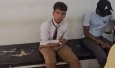 भारत माता स्कूल में चाकूबाजी, 10वीं के छात्र को मारा चाकू