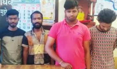 आम रास्ते पर जन्मदिन मनाना पड़ा महंगा, चार गिरफ्तार, 15 बाइक जब्त