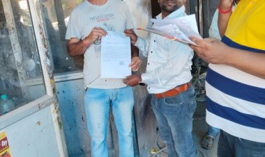 मुख्यमंत्री स्वावलंबन योजना की आबंटित दुकानदारों को बकाया राशि एवं समेकित कर का नोटिस जारी