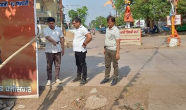 शिवाजी चौंक माॅडल टाउन, अंवती बाई चौंक, जुनवानी पेट्रोल पम्प के चैराहो को व्यवस्थित किया जायेगा