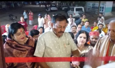 दुर्ग संसद  विजय बघेल ने किया सायन सदन का  लोकार्पण