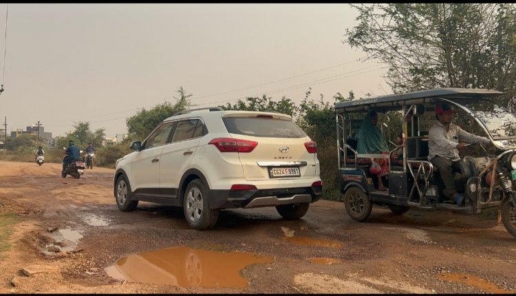 शकराचार्य काॅलेज से आई आई टी तक पहुंचने के लिए नागरिको को सुगम चौड़ा मार्ग मिलेगा