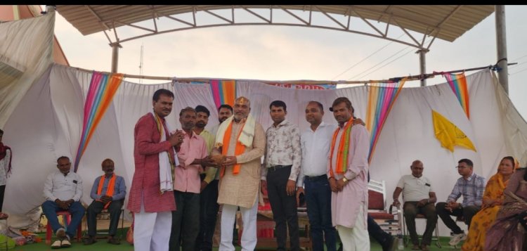 छत्तीसगढ़ के विकास में साहू समाज पूरी दृढ़ता, ईमानदारी, परिश्रम एवं मजबूती के साथ खड़ा है: विधायक ललित चंद्राकर