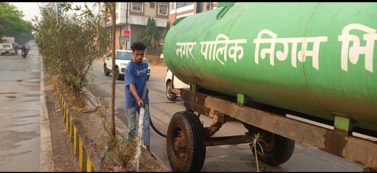 फिल्टर प्लांट के वेस्ट वाटर, अतिरिक्त पानी से होगा पौधों की सिंचाई