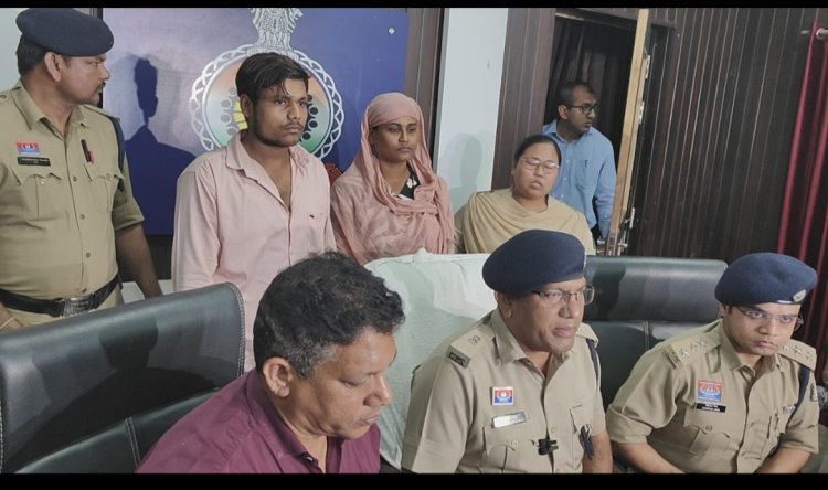 थाना पुरानी भिलाई क्षेत्र में हुए अंधे कत्ल के मामले का हुआ खुलासा, तीन आरोपी गिरफ्तार