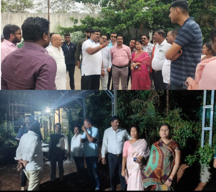 फिल्टर प्लांट में खराबी के चलते पानी सप्लाई हुआ बाधित 18 घंटे चला सुधार कार्य,सुबह विधायक गजेंद्र यादव,महापौर श्रीमती अलका बाघमार व आयुक्त सुमित अग्रवाल ने भी किया जायजा