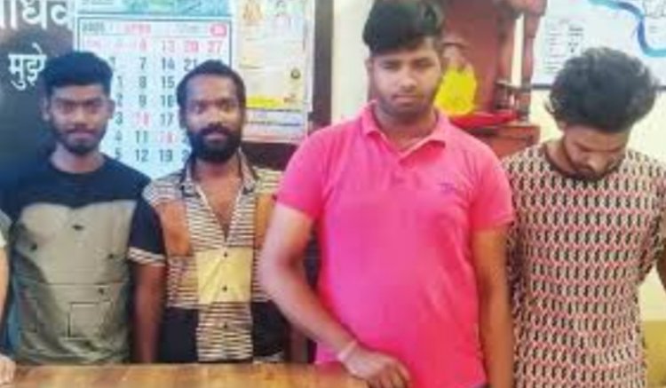 आम रास्ते पर जन्मदिन मनाना पड़ा महंगा, चार गिरफ्तार, 15 बाइक जब्त
