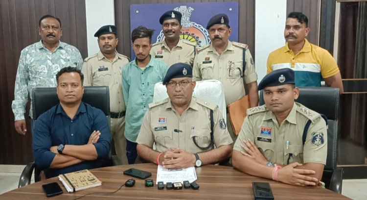 थाना कुम्हारी क्षेत्र में दिनांक 17-18.04.2025 की दरम्यानी रात हुए हत्या का खुलासा,गांव का ही रहने वाला युवक निकला आरोपी