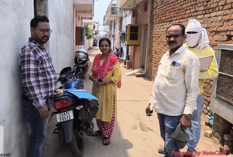 अधिकारीयो ने चिलचिलाती धूप के बीच लोगो के घर जाकर दी दस्तक,सुशासन तिहार के आवेदनों का त्वरित निराकरण से जनता खुश