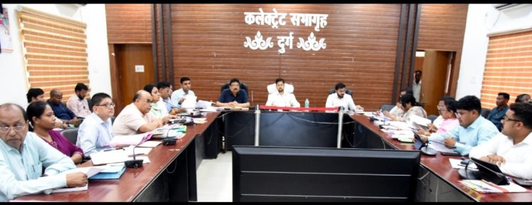 सुशासन तिहार में प्राप्त आवेदनों का निराकरण गुणवत्तापूर्वक करें अधिकारी- कलेक्टर श्री सिंह