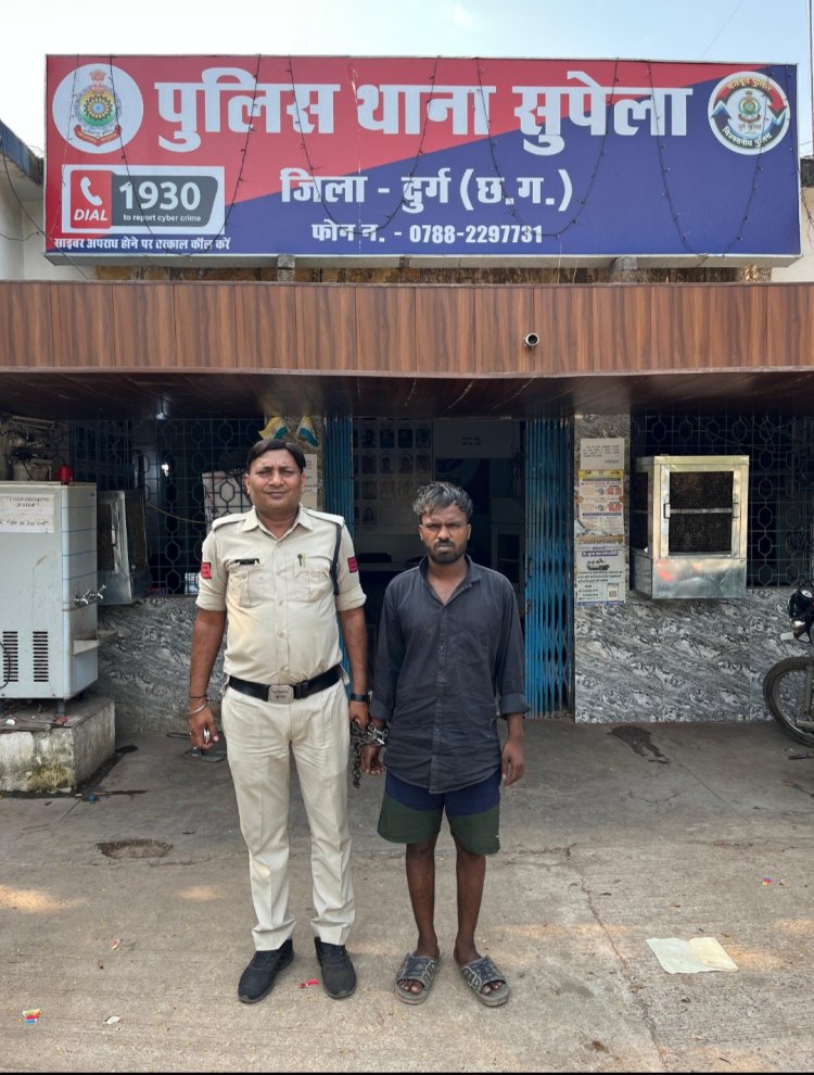 उधारी रकम वापस मांगने पर आरोपी ने नहीं दूंगा कहते हुए थर्माकोल कटर से किया युवक पर प्राणघातक हमला ,आरोपी गिरफ्तार